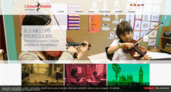 Desktop Screenshot of lestudimusical.com